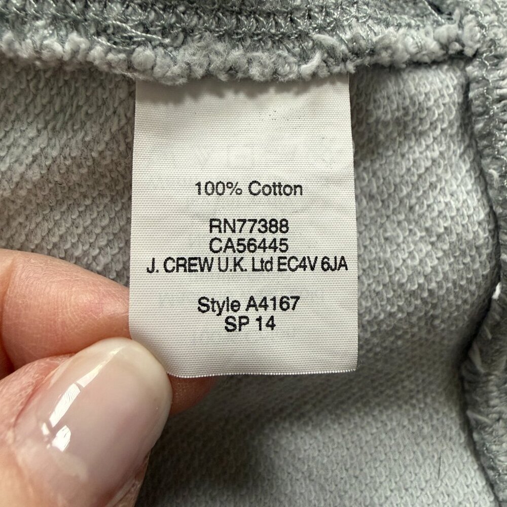 MADEWELL Full Zip Hoodie Sweatshirt Jacket Light Blue Small - Picture 13 of 14